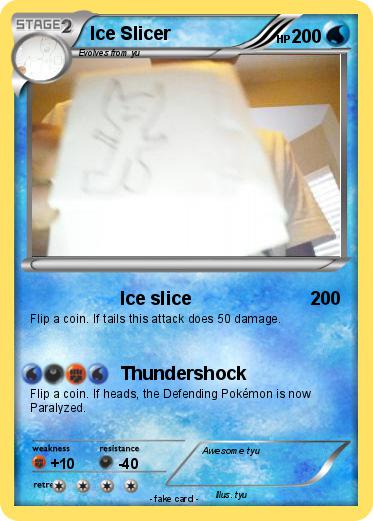 Pokemon Ice Slicer