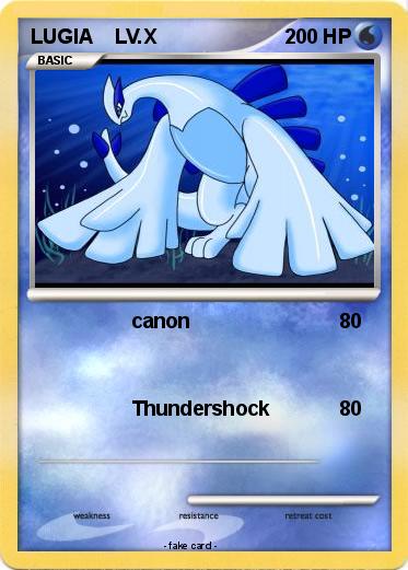 Pokemon LUGIA    LV.X