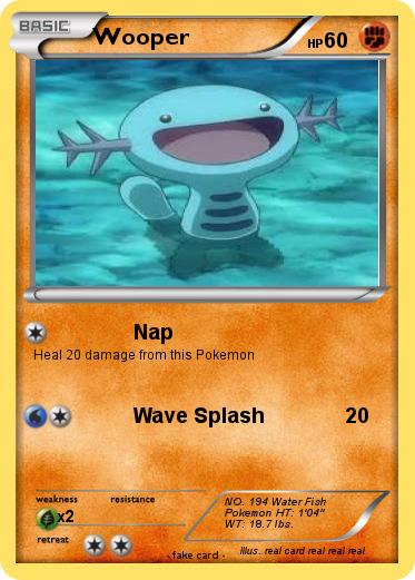 Pokemon Wooper