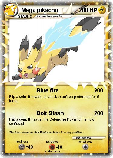 Pokemon Mega pikachu