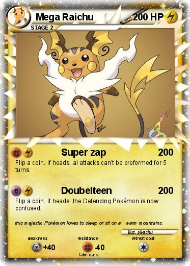 Pokemon Mega Raichu