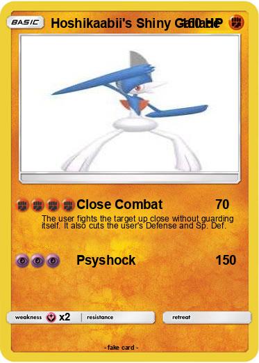 Pokemon Hoshikaabii's Shiny Gallade