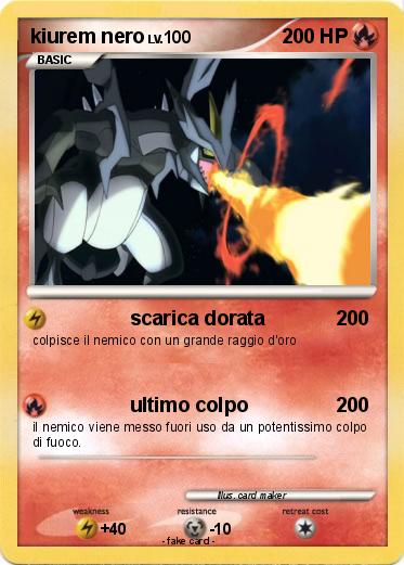 Pokemon kiurem nero