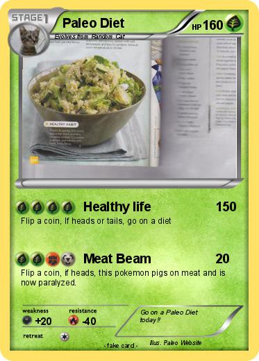 Pokemon Paleo Diet