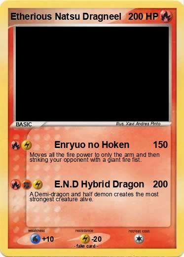 Pokemon Etherious Natsu Dragneel