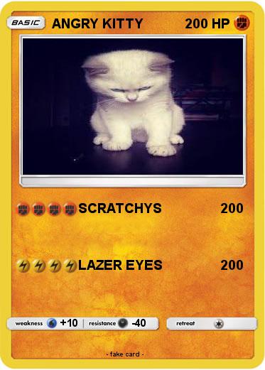 Pokemon ANGRY KITTY
