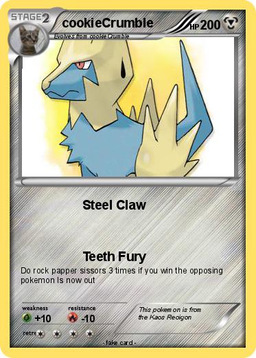 Pokemon cookieCrumble