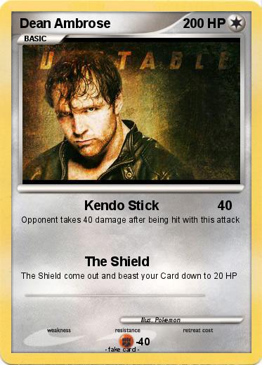 Pokemon Dean Ambrose