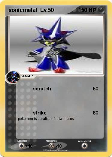 Pokemon sonicmetal  Lv.50