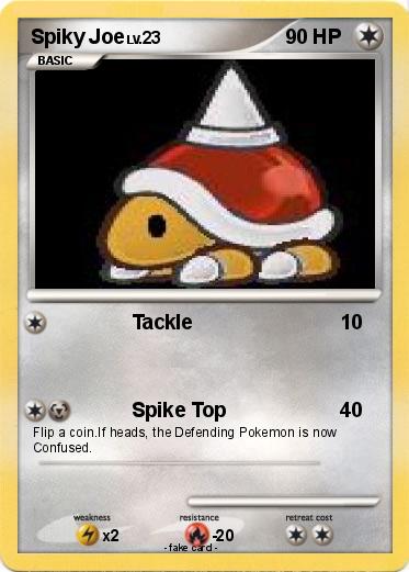 Pokemon Spiky Joe