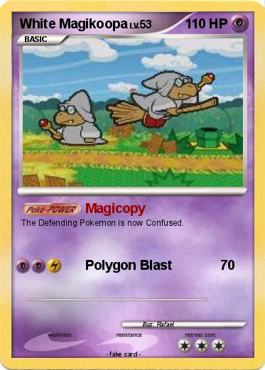 Pokemon White Magikoopa