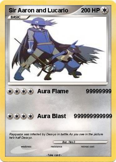 Pokemon Sir Aaron and Lucario