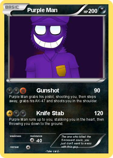 Pokemon Purple Man