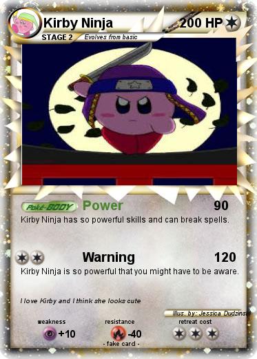 Pokemon Kirby Ninja