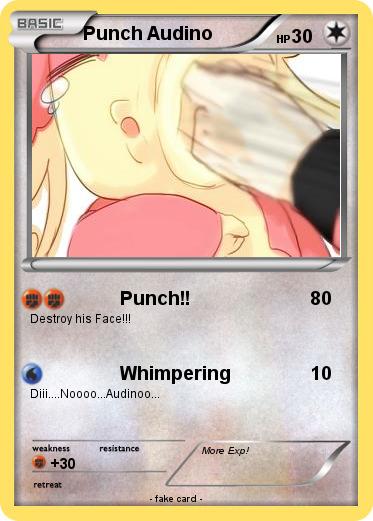 Pokemon Punch Audino