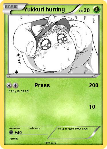 Pokemon Yukkuri hurting