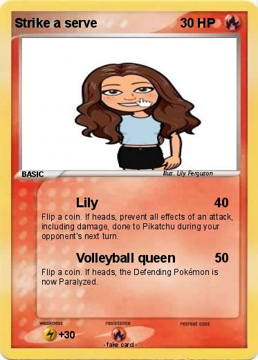 Pokemon Strike a serve