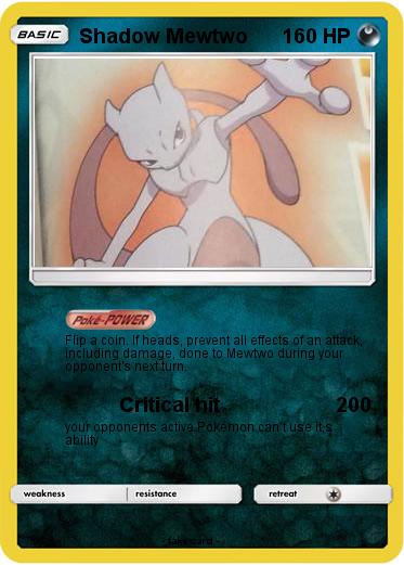 Pokemon Shadow Mewtwo