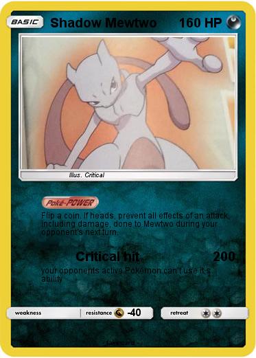 Pokemon Shadow Mewtwo