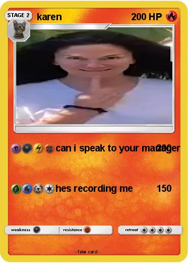 Pokemon karen
