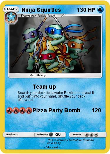 Pokemon Ninja Squirtles