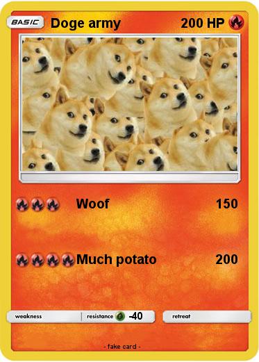 Pokemon Doge army
