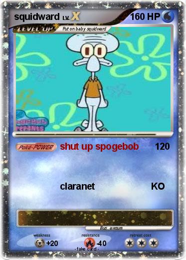 Pokemon squidward