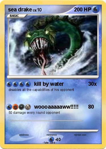 Pokemon sea drake