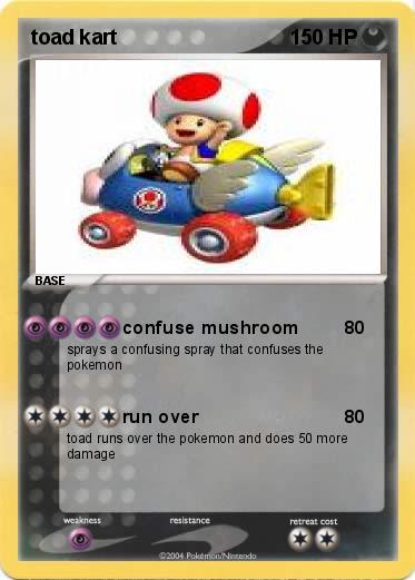 Pokemon toad kart