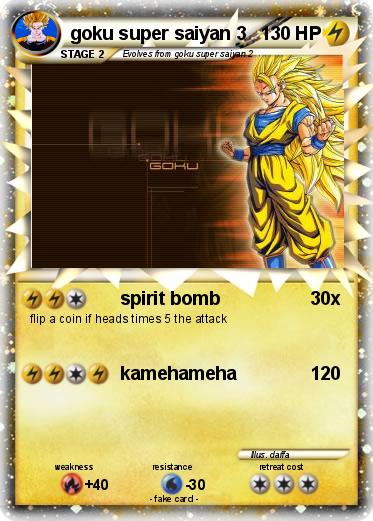 Pokemon goku super saiyan 3