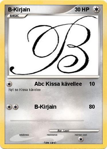 Pokemon B-Kirjain