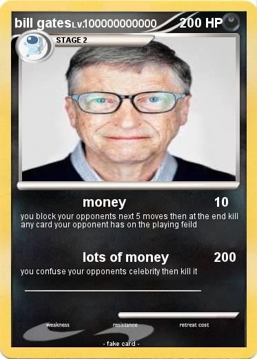 Pokemon bill gates