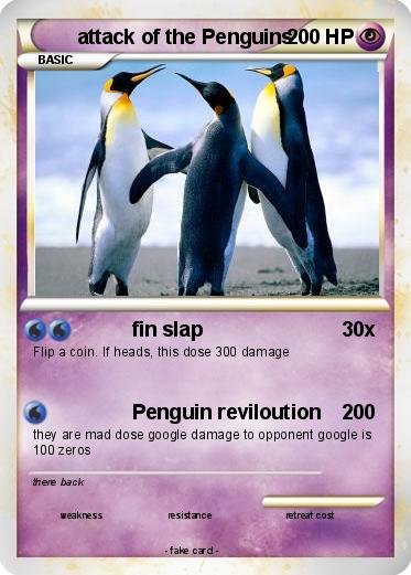 Pokemon attack of the Penguins