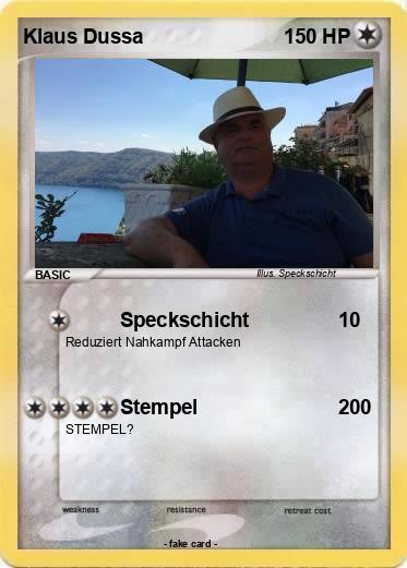 Pokemon Klaus Dussa