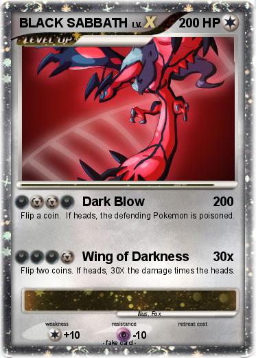 Pokemon BLACK SABBATH