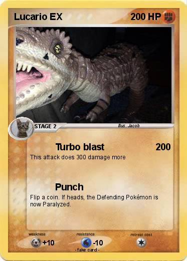 Pokemon Lucario EX