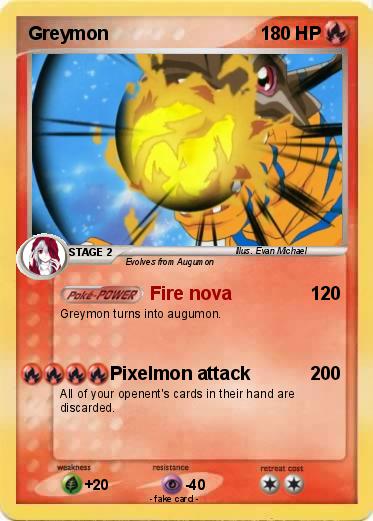 Pokemon Greymon