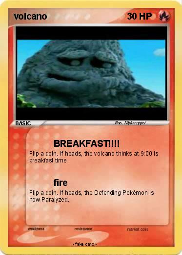 Pokemon volcano