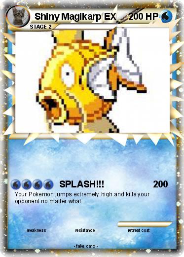 Pokemon Shiny Magikarp EX