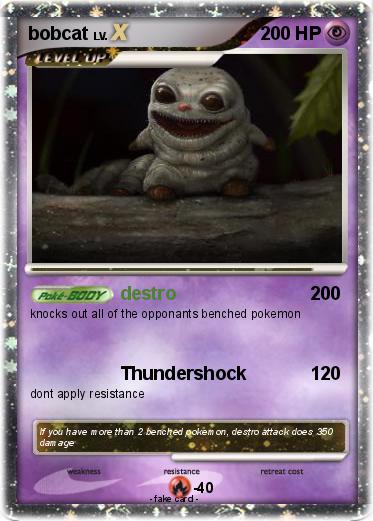 Pokemon bobcat