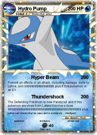 Pokemon Hydro Pump