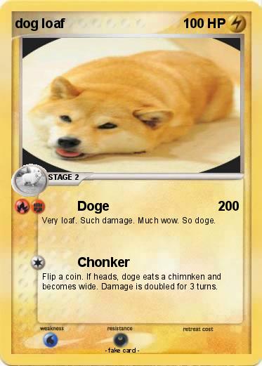 Pokemon dog loaf