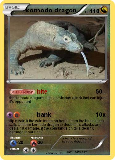 Pokemon komodo dragon