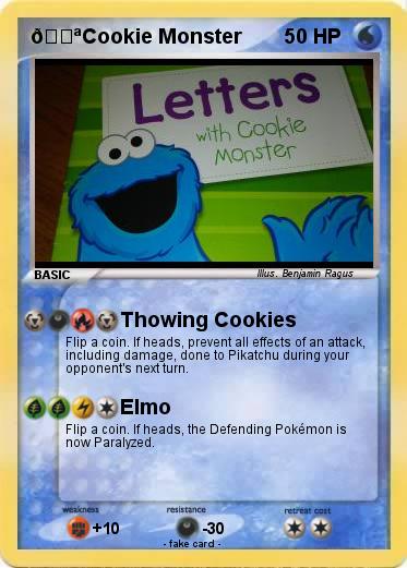 Pokemon ????Cookie Monster
