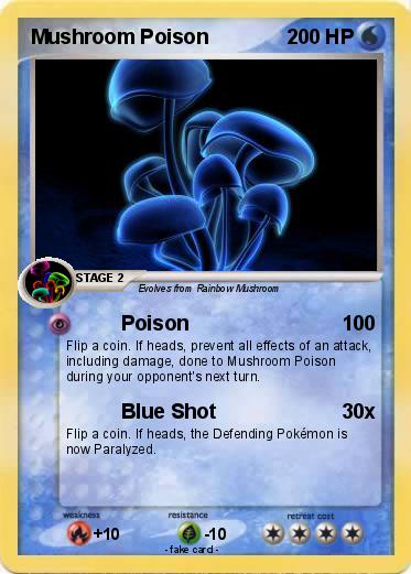 Pokemon Mushroom Poison