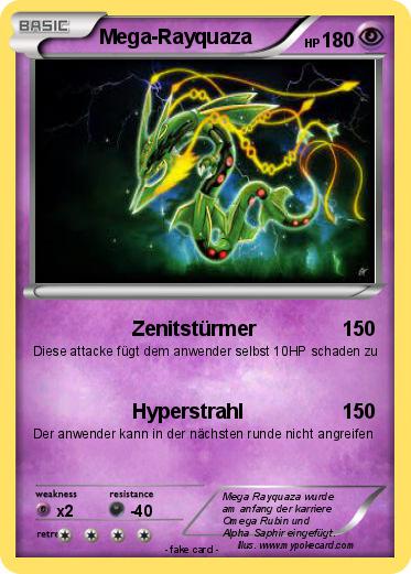 Pokemon Mega-Rayquaza