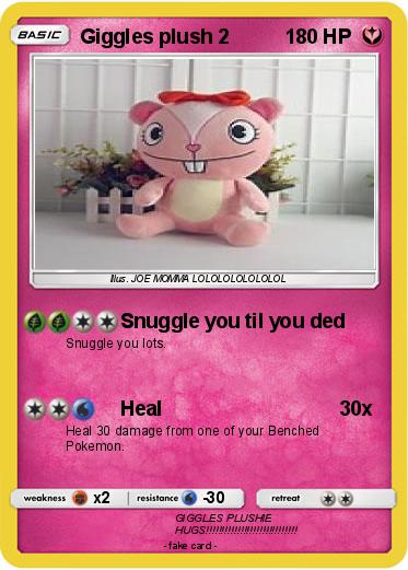 Pokemon Giggles plush 2