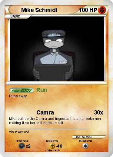 Pokemon Mike Schmidt