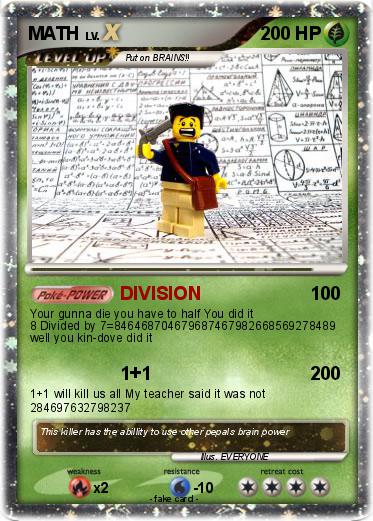 Pokemon MATH