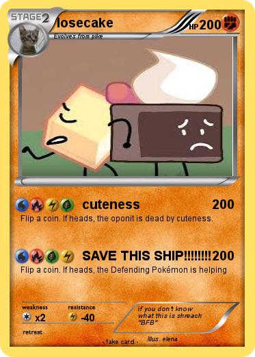 Pokemon losecake